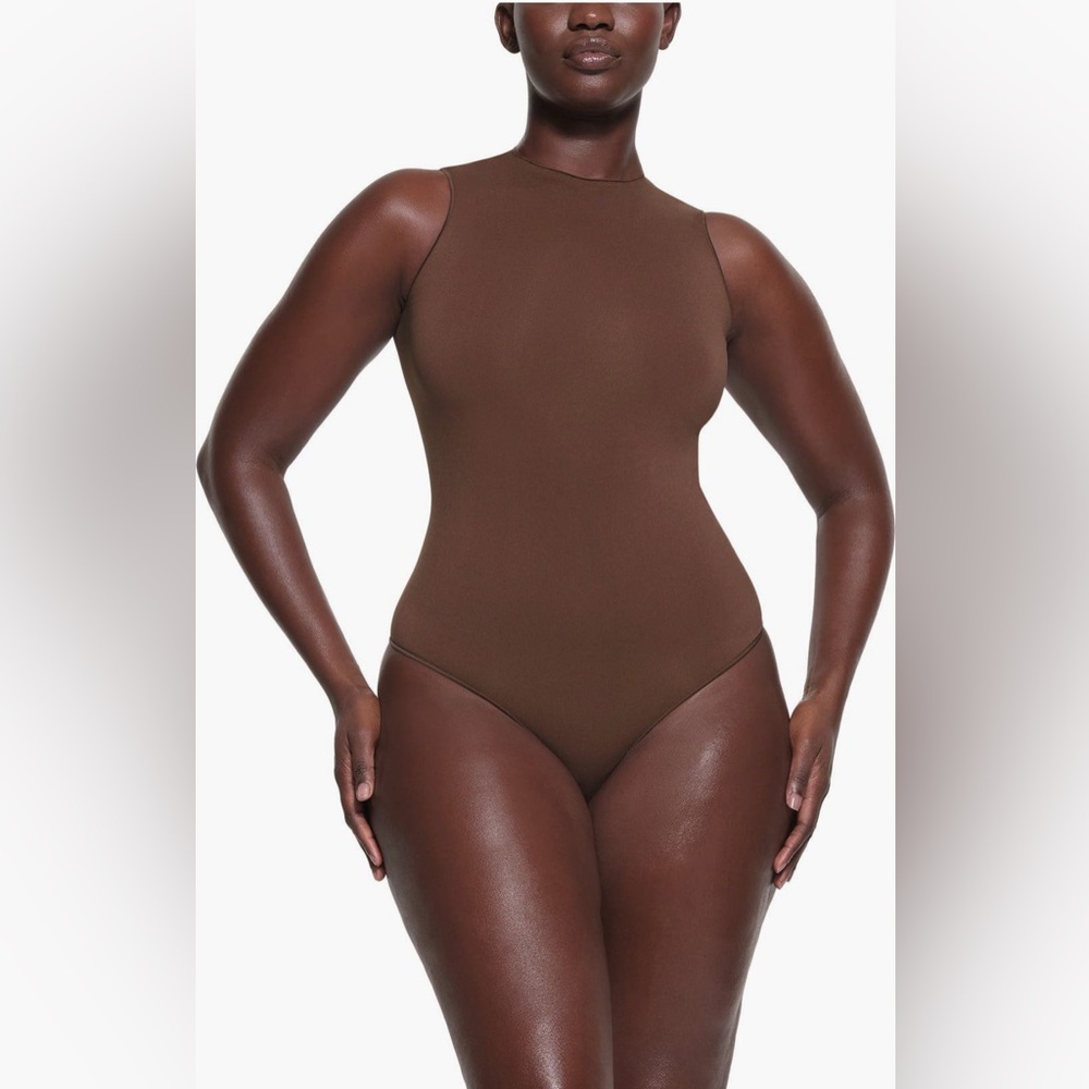 SKIMS cocoa Sleeveless Bodysuit